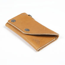 Portefeuille Cuir Lisse Tan