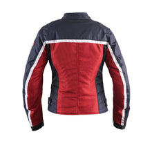 DAYTONA FEMME Textile Mesh Rouge-Bleu
