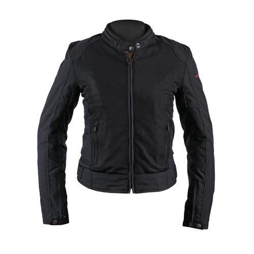 DISTRICT FEMME Tissu-Mesh Noir