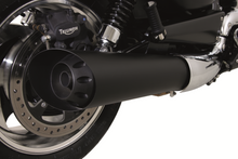 Triumph Rocket III Roadster - slip on with aluminium end cap